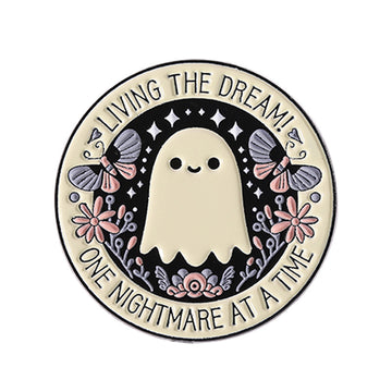 Humorous Ghost Enamel Pin