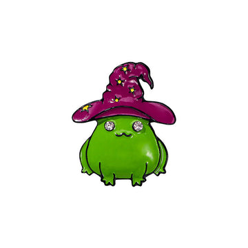 Frog Character Enamel Pin