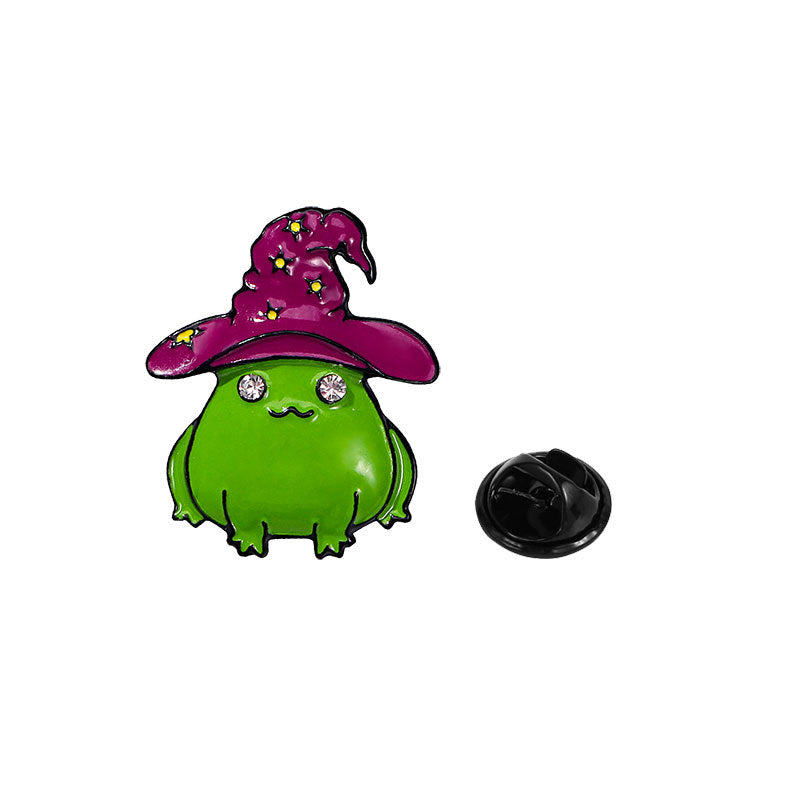 Frog Character Enamel Pin