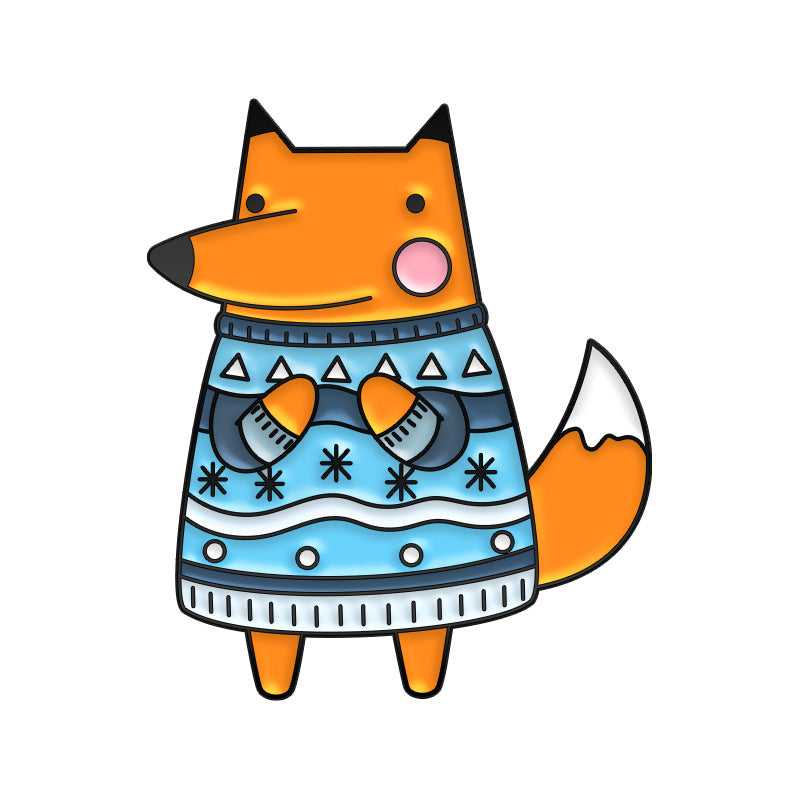 Cute Animal Enamel Pin